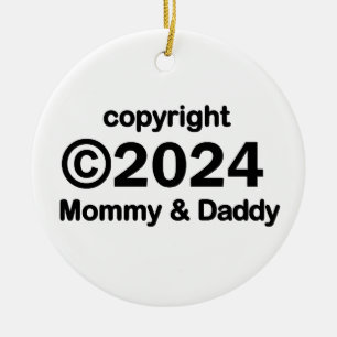Copyright 2019 Mommy and Daddy Keramik Ornament