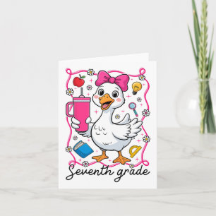 Coquette Albern Gänse 7. Klasse Kind 1. Tag Karte