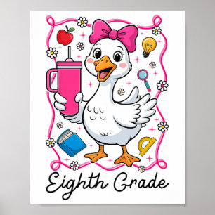 Coquette Albern Gänse 8. Klasse Kind 1. Tag Poster