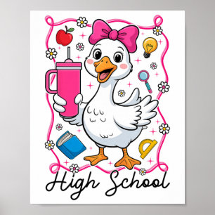 Coquette Albern Gänse Gänsestrasse Kinder 1 Tag Poster