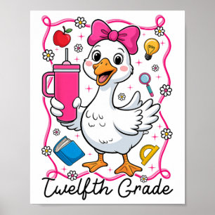 Coquette Alberne Gans 12. Klasse Mädchen 1. Tag O Poster