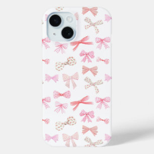 Coquette Ästhetik Light Pink Bows Case-Mate iPhone Hülle