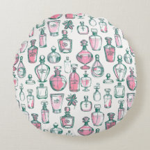 Coquette Ästhetische Rosa und grüne Parfümflaschen