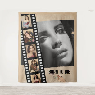 Coquette Beige Tropico 90er Ästhetik Lana Del Ray Wandteppich