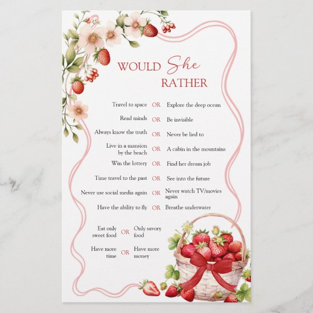 Coquette Berry in der Liebe würde sie eher spielen (Vorderseite)