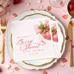 Coquette Berry Sweet Baby Dusche Serviette