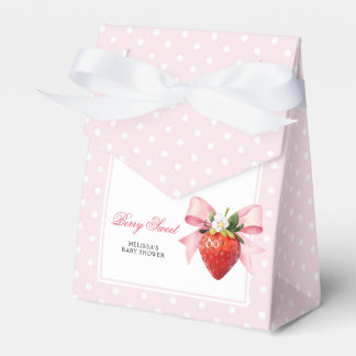 Coquette Berry Sweet Baby Shower Geschenkschachtel