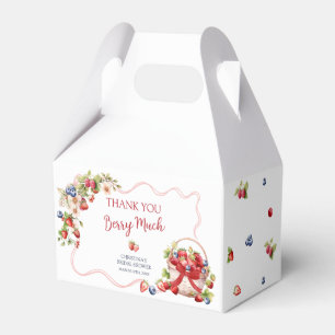 Coquette Berry Verliebte Brautparty-Geschenkbox Geschenkschachtel