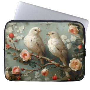 Coquette Birds Floral Laptopschutzhülle