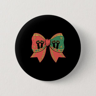 Coquette Black History Month Afroamerikanischer Bo Button