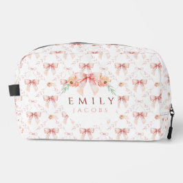 Coquette Bogen Wasserfarbe Waschbeutel