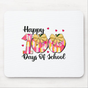 Coquette Bow 100 Tage der Schule Äpfel Stift Mädch Mousepad