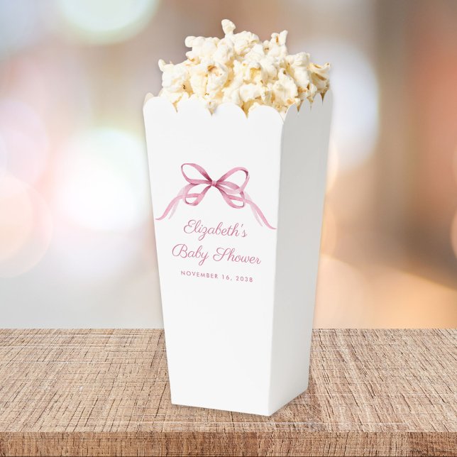 Coquette Bow Baby Girl Dusche Geschenkschachtel (Von Creator hochgeladen)