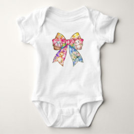 Coquette Bow Baby Strampler