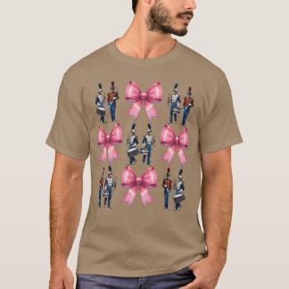 Coquette-Bow-Marschbandschülerin Mädchen Mädchen T-Shirt