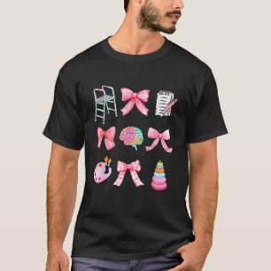 Coquette Bow OT Berufliche Therapie OT Team Frauen T-Shirt