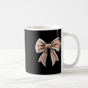 Coquette Bow Pumpkin American Footll Erntedank Kaffeetasse