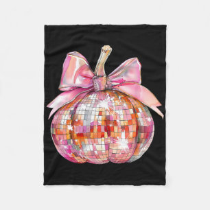 Coquette Bow Pumpkin Saison Erntedank Herbstfest Fleecedecke