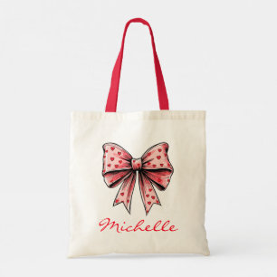 Coquette Bow Trendy Feminine Giro del Mali Tragetasche