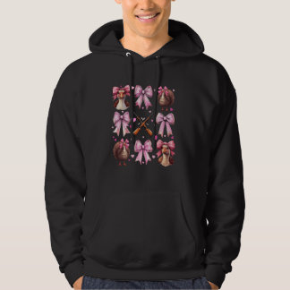 Coquette Bow Türkei Jäger Türkei Jagd Rosa Rippe Hoodie