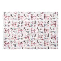 Coquette Bow und Blumendruck - Soft Pink