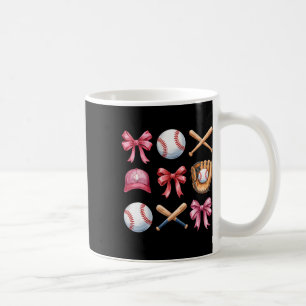 Coquette Bow Women Girls Cheer Mama Mama Mothe Kaffeetasse