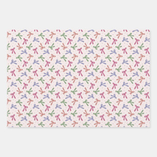 Coquette Bows Wrapping Paper Sheets Geschenkpapier Set