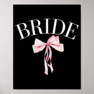 Coquette Bridge mit Coquette Bows Verlobung Brida Poster
