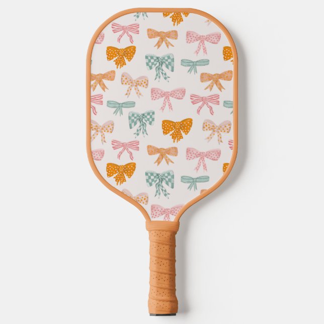 Coquette Bugband Pastellfarben Pickleball Schläger (Vorderseite)