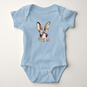 Coquette Bunny Bow Ostern Bodysuits & Einteiler