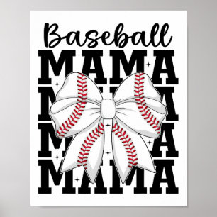 Coquette Bysebyll Bow Bysebyll Mama Mütter Day Bys Poster