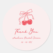 Coquette Cherry Brautparty Vielen Dank