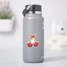 Coquette Cherry Pink Aufkleber, Mädchenhafter Aufk