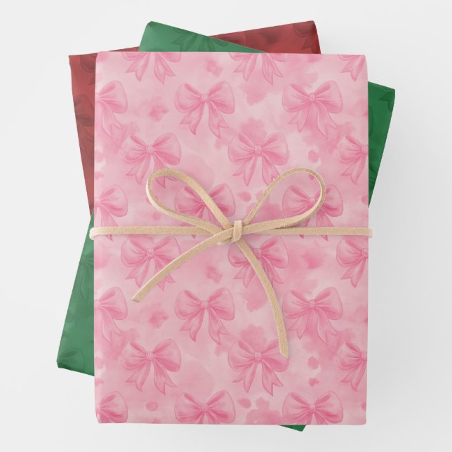 Coquette Christmas  Geschenkpapier Set (Beispiel)
