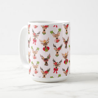 Coquette Christmas Preppy Rentier Kaffeetasse