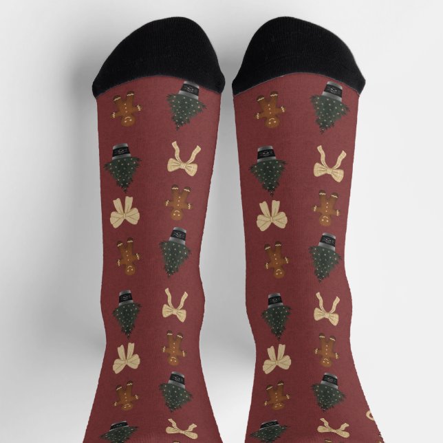 Coquette Christmas Socken (Oben)
