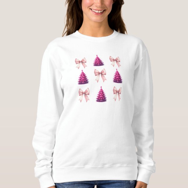 Coquette Christmas Sweatshirt (Vorderseite)