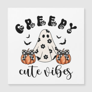 Coquette Creepy Niedlich Vibes Ghost Magnetkarte