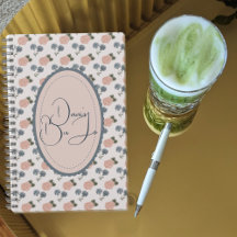 Coquette ditsch floral Bullet Journal