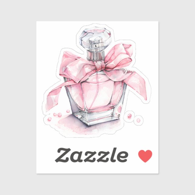 Coquette-Elemente für Wasserfarben Aufkleber (Blatt)