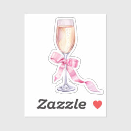 Coquette-Elemente für Wasserfarben Aufkleber