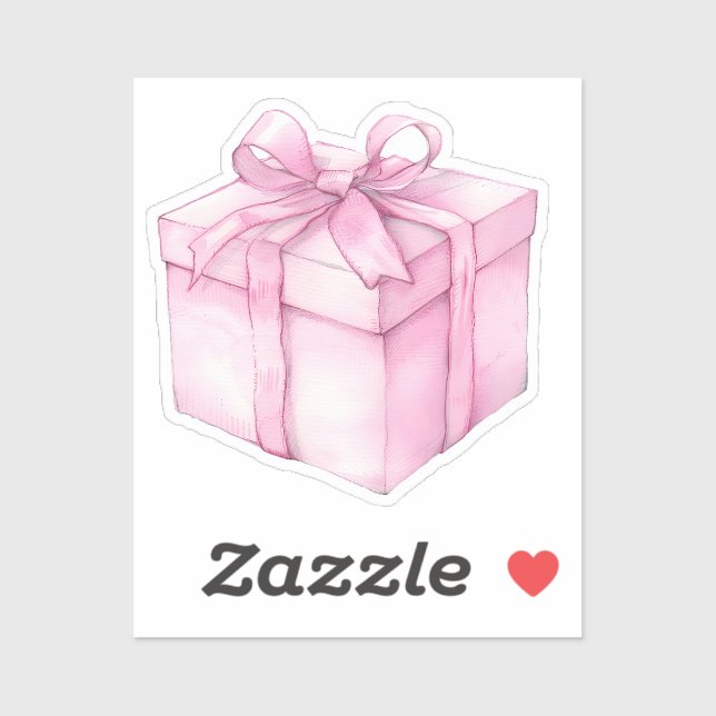 Coquette-Elemente für Wasserfarben Aufkleber (Blatt)