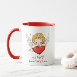 Coquette Engel Kirub Herzlichen Glückwunsch Valent Tasse