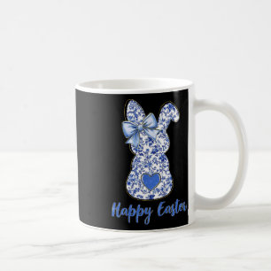 Coquette Frohe Ostern Blaue Blumen-Chinoiserie-Has Kaffeetasse