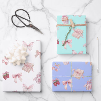 Coquette Geschenkpapier Set