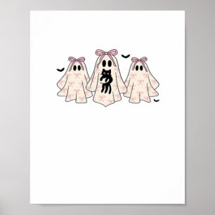Coquette Gespenster mit einem klassischen T - Shir Poster