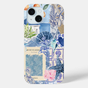 Coquette Girl Preppy Collage, Handy Case