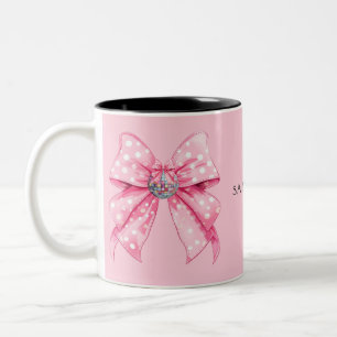 Coquette Girly Cappella Carrà Zweifarbige Tasse