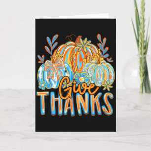 Coquette Give Thanks Christliches Erntedankfest Fl Karte