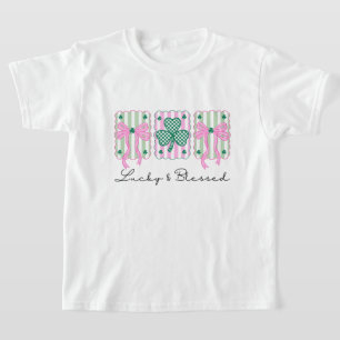 Coquette Glücklicher & Gesegneter St. Patrick's Da T-Shirt